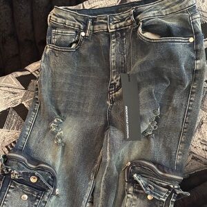 Rockstar Original Blue Distressed Jeans